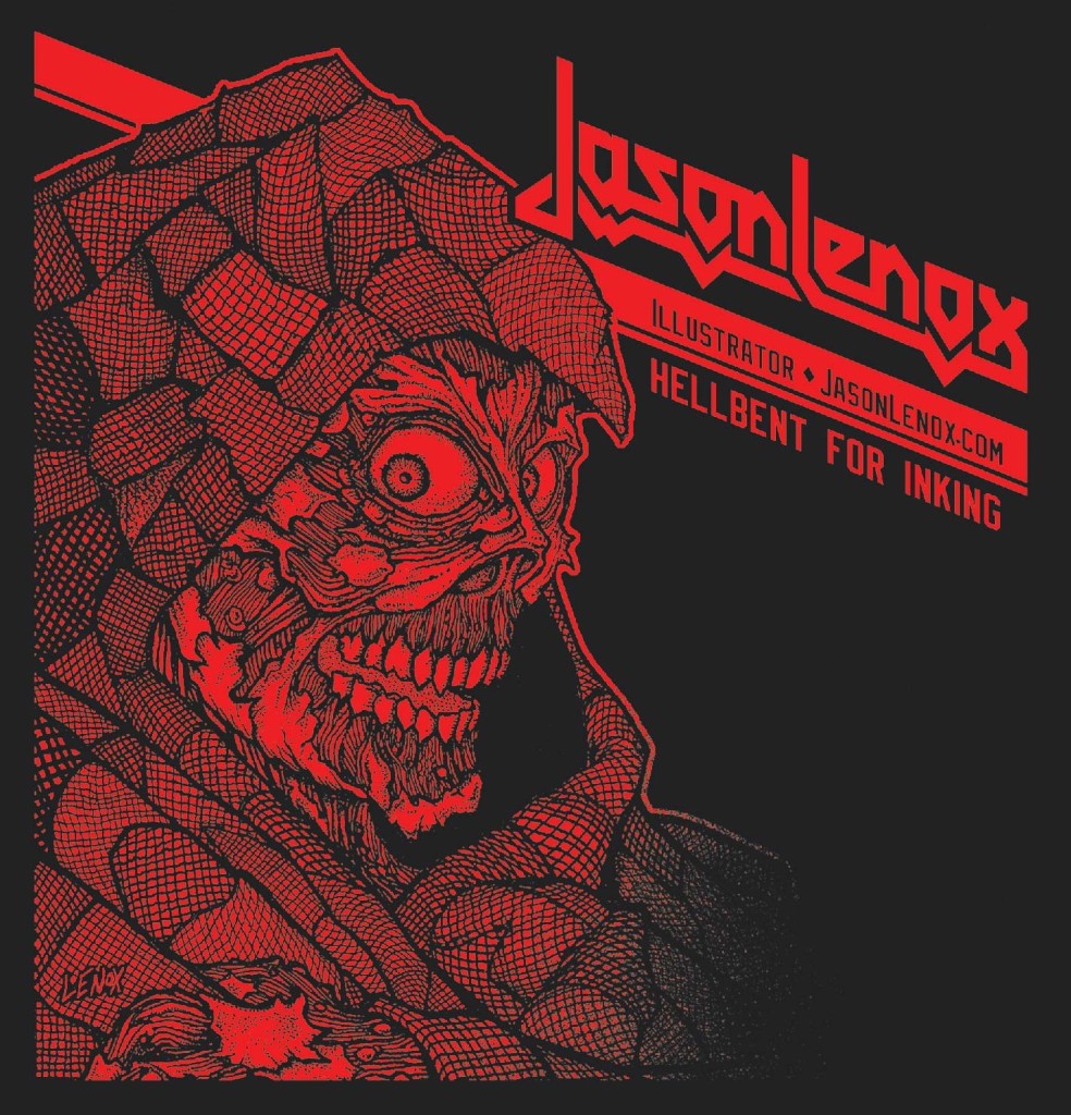 Jason Lenox Judas Priest Theme Tee Front