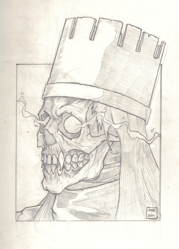 Vampire Lich Jason Lenox Pencils