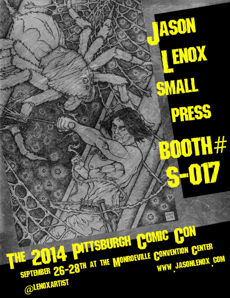 Jason Lenox Pittsburgh Comic Con 2014