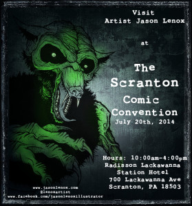 Jason Lenox Scranton Comic Con 2014