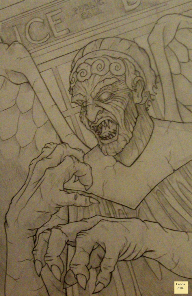 Jason Lenox Angel Dr Who Progress Pencils