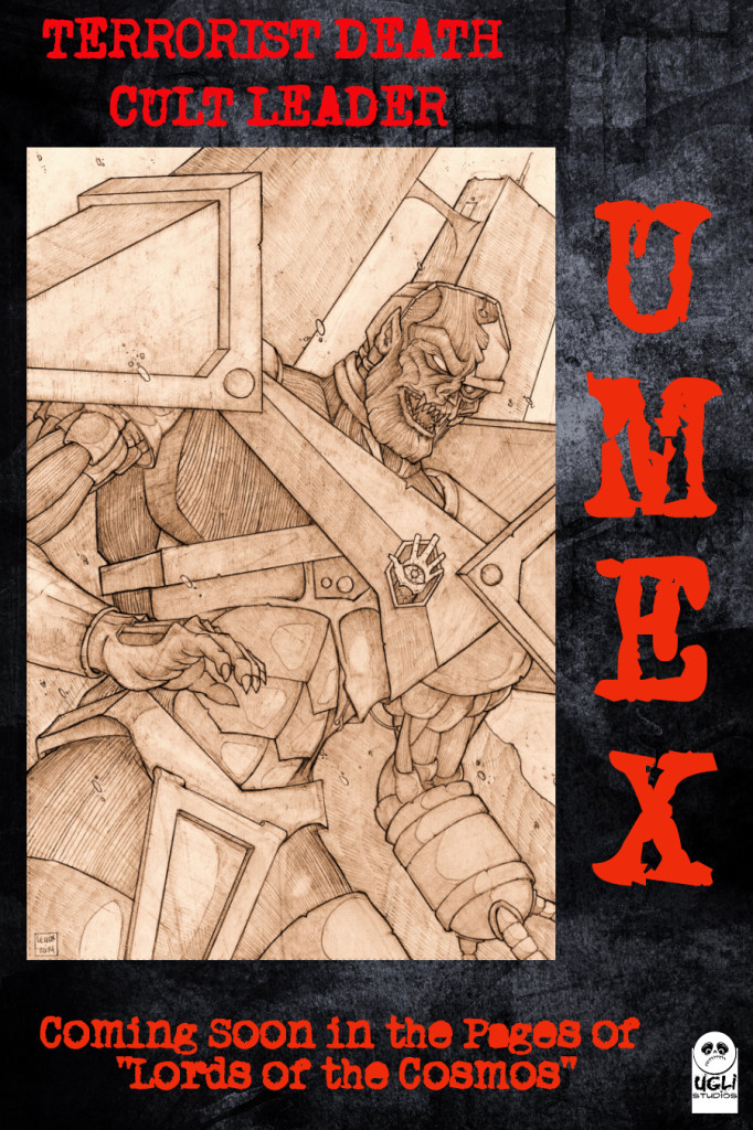 Jason Lenox LORDS OF THE COSMOS Umex Poster